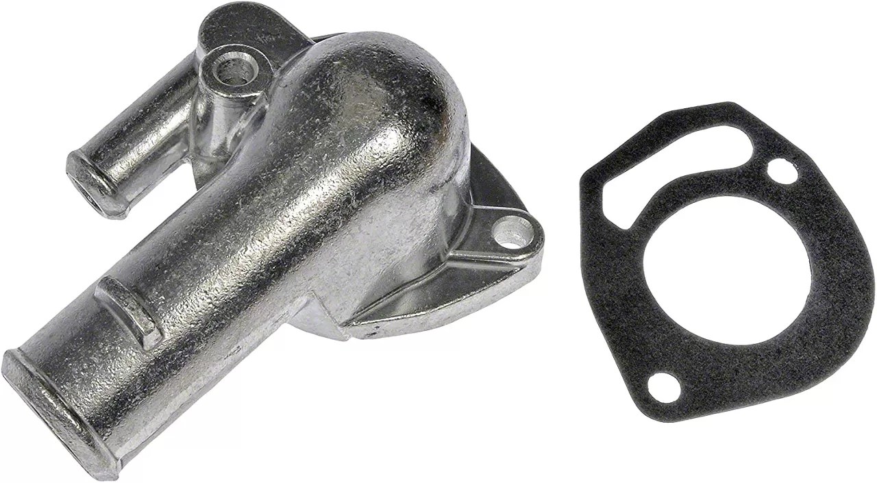 Jeep Wrangler Engine Coolant Thermostat Housing (8186 2.5L, 4.2L Jeep C5 & CJ7; 8790 2.5L, 4