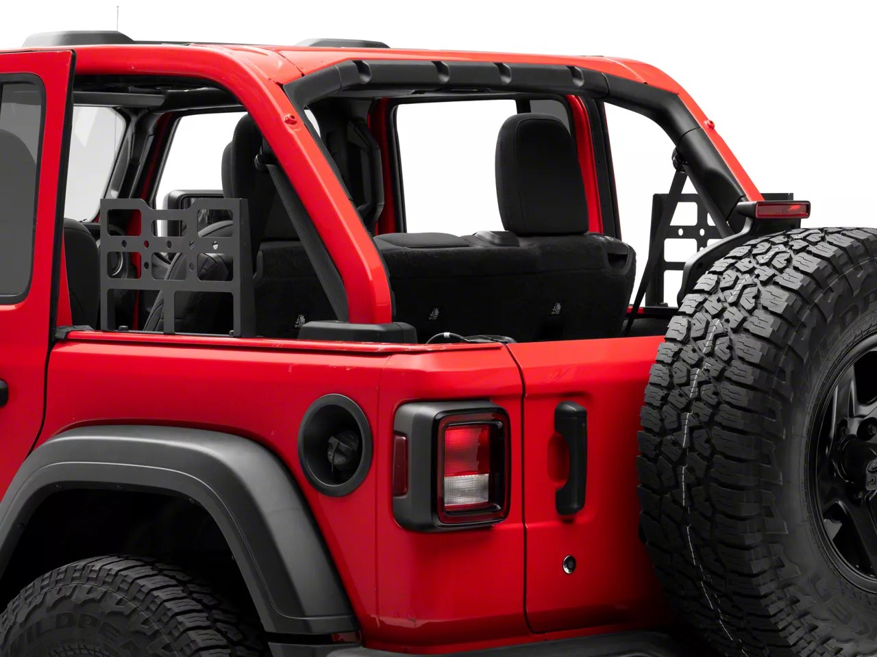 RedRock Jeep Wrangler Rear Window Molle Panels J165215JL (1824 Jeep