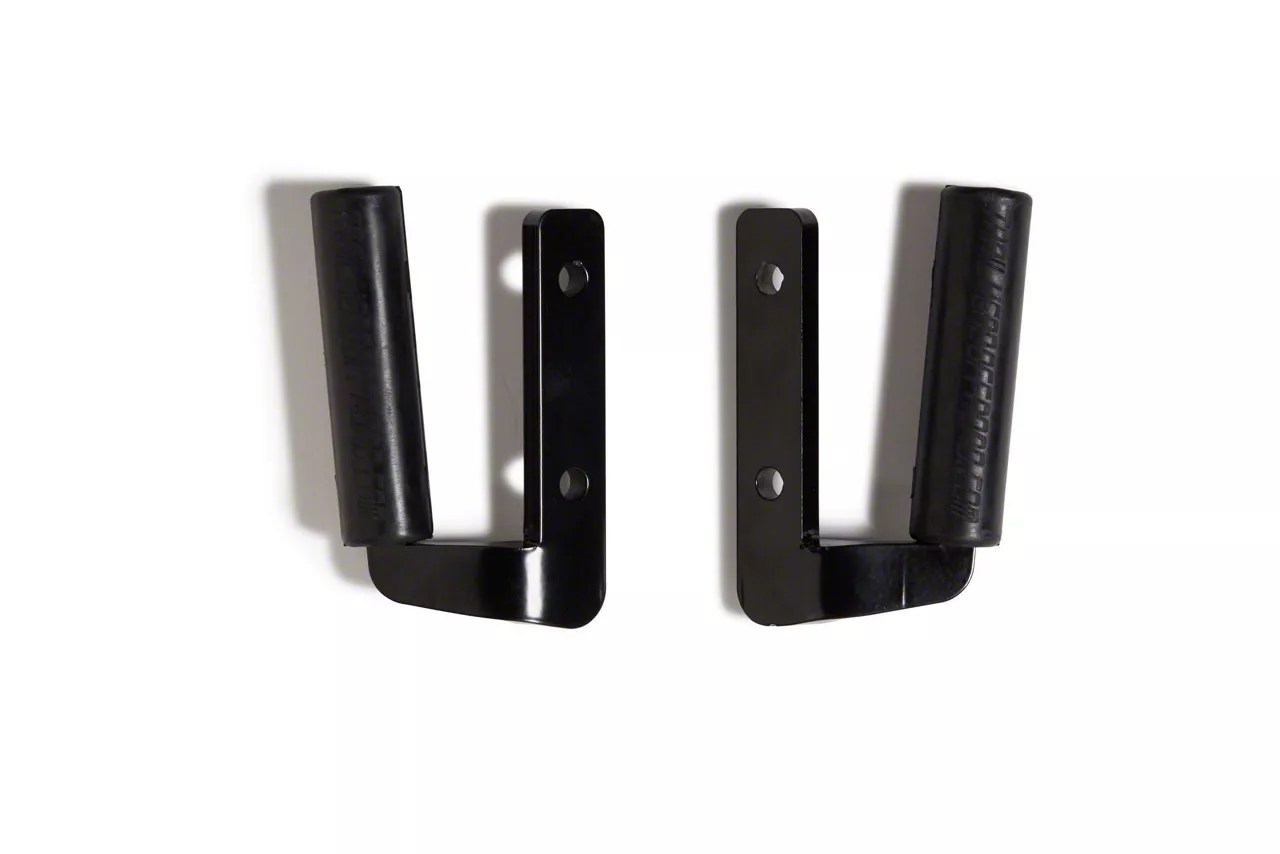 Trail Head Off Road Jeep Wrangler APillar Grab Handles; Black 3531