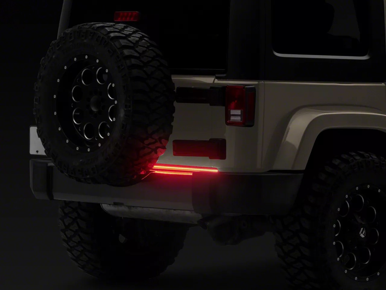 Raxiom Jeep Wrangler 48Inch LED Tailgate Bar T569688 (Universal; Some