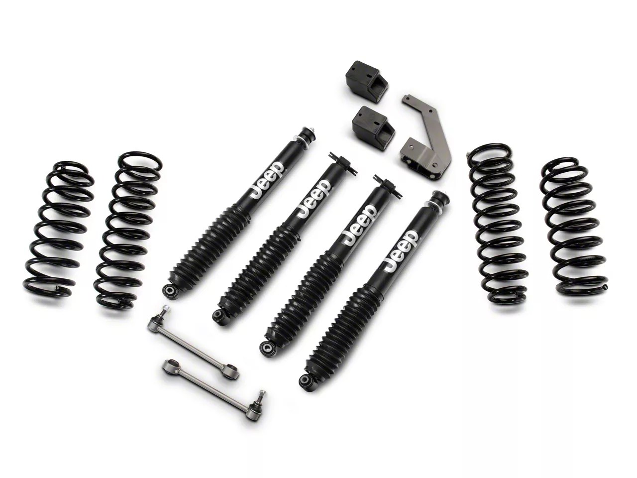 Officially Licensed Jeep 2.50Inch Suspension Lift Kit with Monotube