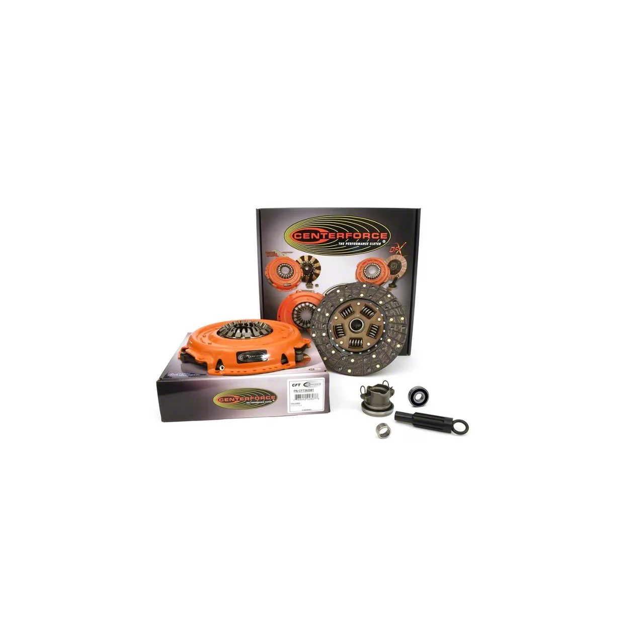 Centerforce Jeep Wrangler ll Organic Clutch Kit; 10 Spline KCFT641481