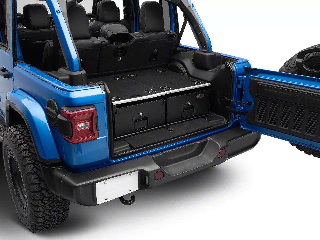 Rugged Ridge Jeep Wrangler Cargo Storage Drawers 13551.42 (1824 Jeep