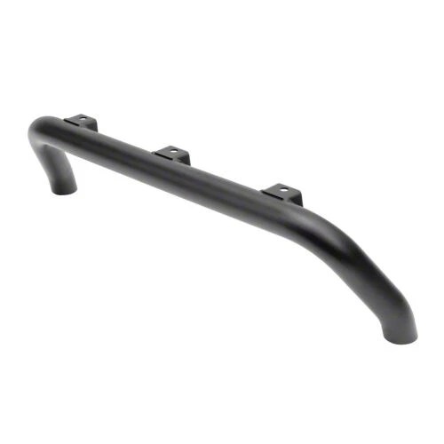Jeep Wrangler Light Bar Bumper Mount; Textured Black (0718 Jeep