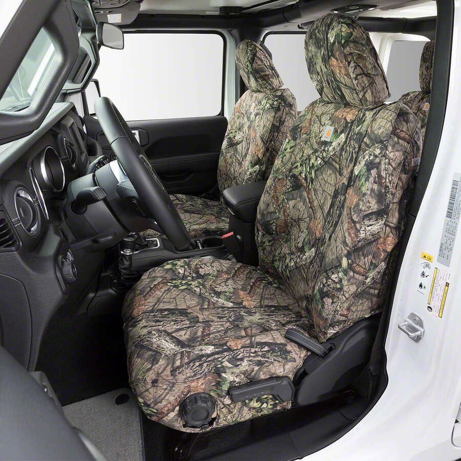 Covercraft Jeep Gladiator SeatSaver Custom Front Seat Covers; Carhartt