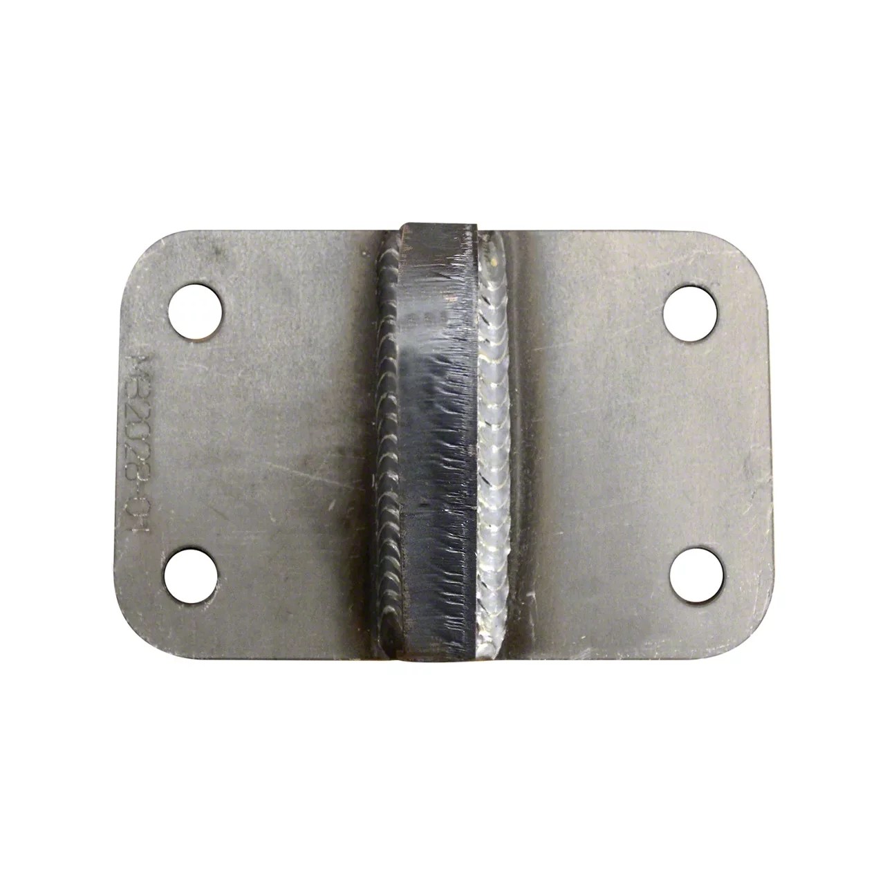 Motobilt Jeep Wrangler Front Bolt-On D-Ring Shackle Mounts; Bare Steel