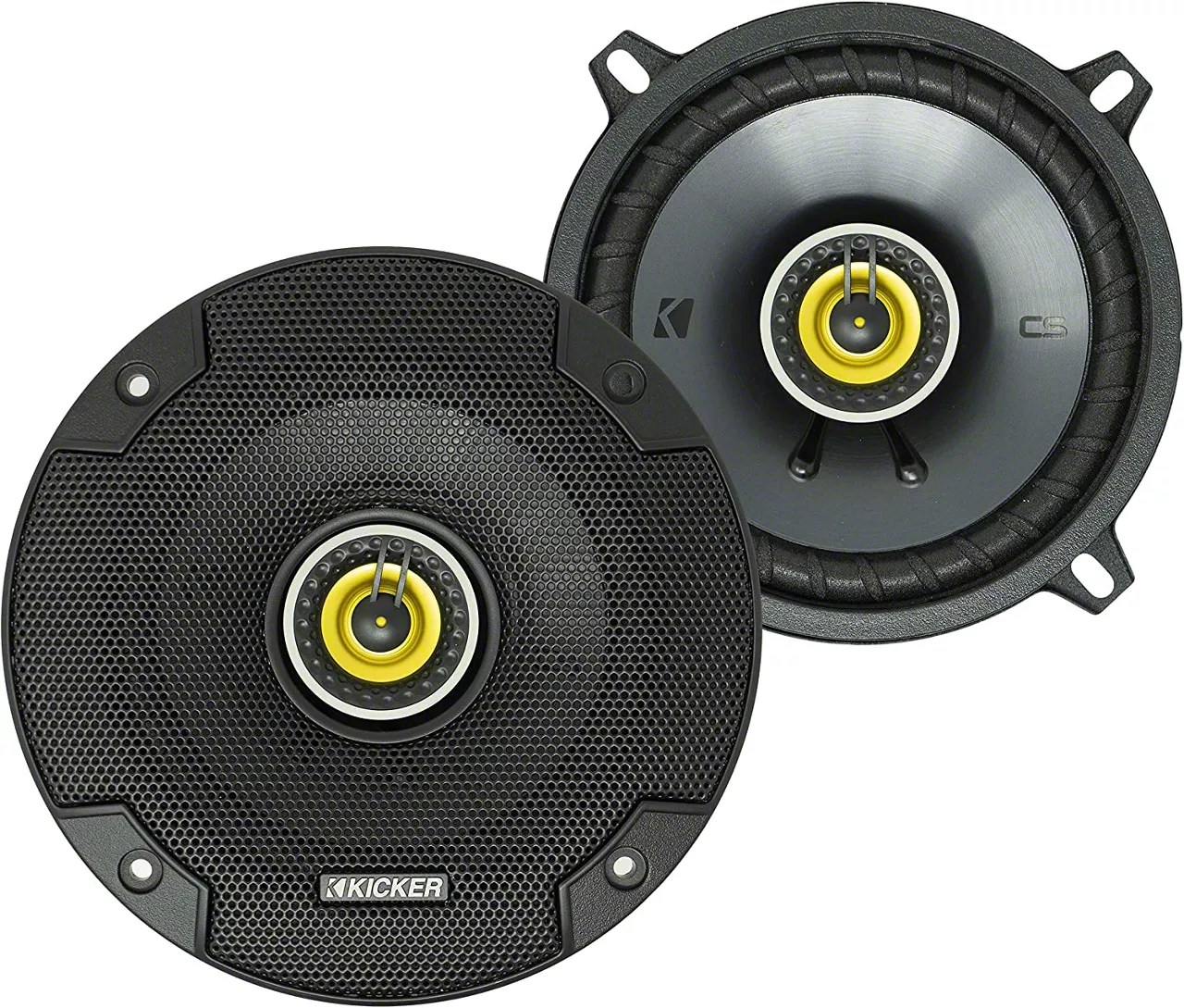 Kicker Jeep Wrangler CSSeries 5.25Inch Coaxial Speakers 46CSC54 (86