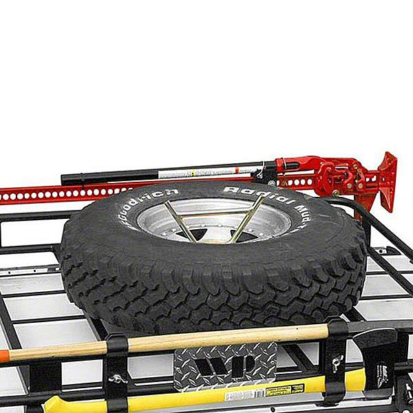 Jeep Wrangler Spare Tire Mount for Renegade Series Roof Racks (0718