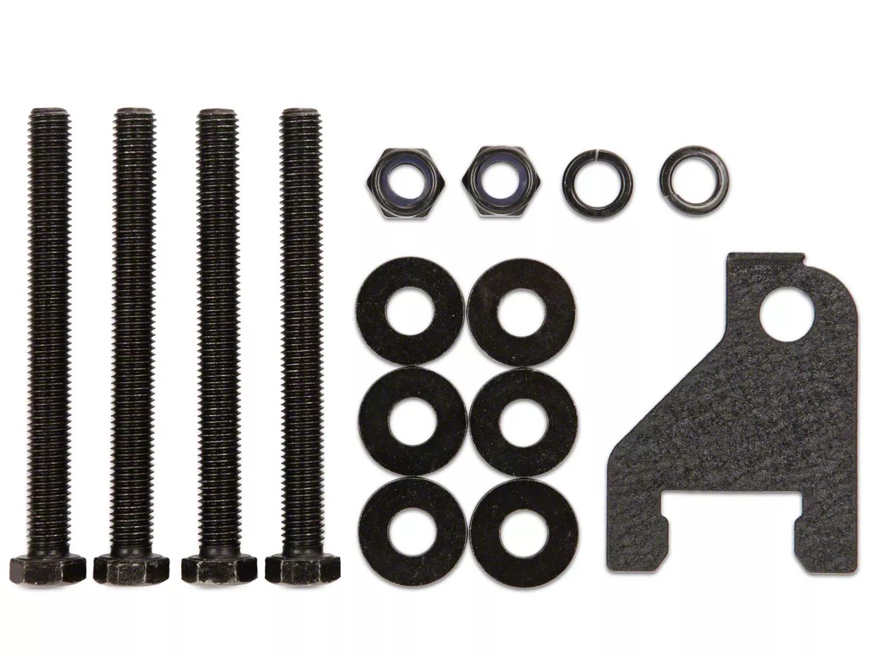 RedRock Jeep Wrangler Replacement Hitch Hardware Kit for J123326 Only