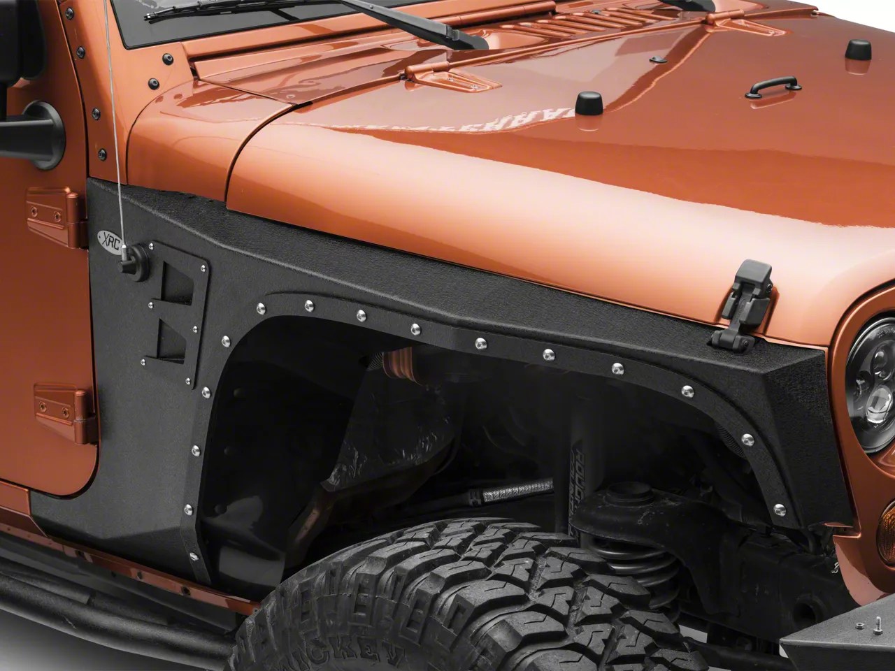 How to Install Smittybilt XRC Front Fenders Black Textured on your