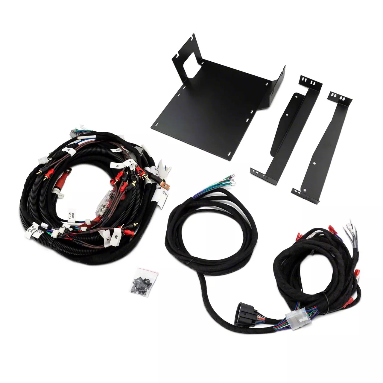 DS18 Jeep Wrangler Plug and Play Harness for Soundbar, Amplifiers and