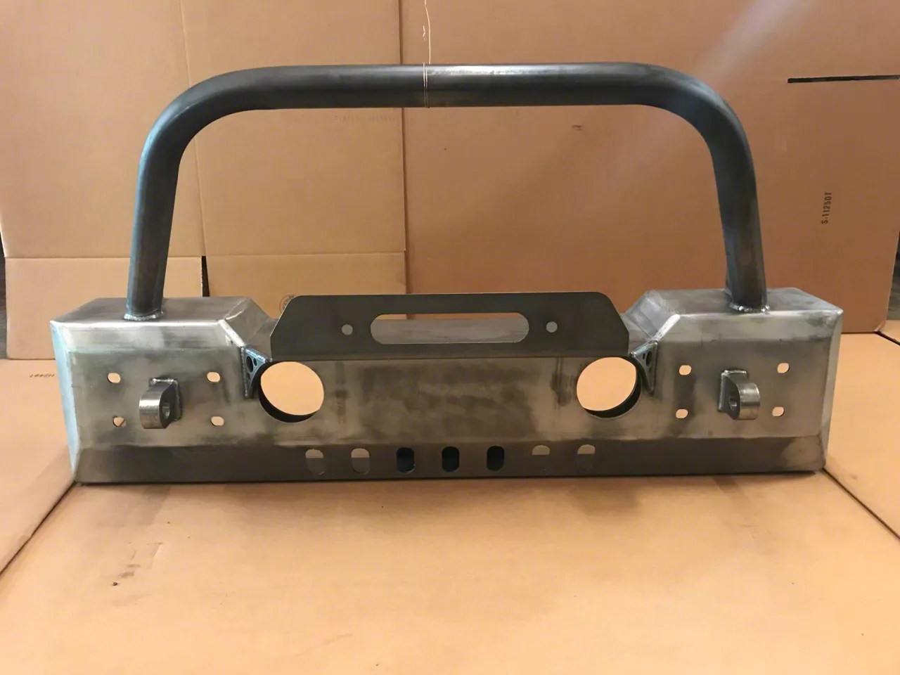Affordable Offroad Jeep Gladiator Winch Front Bumper with Bull Bar