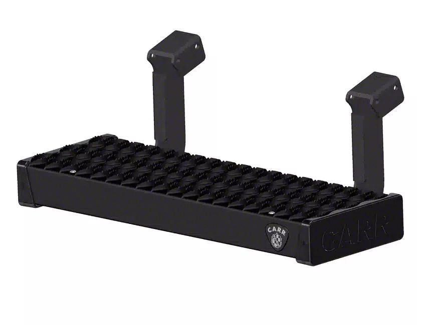 Carr Jeep Wrangler MAXgrip Side Step; Black 1305511 (9706 Jeep