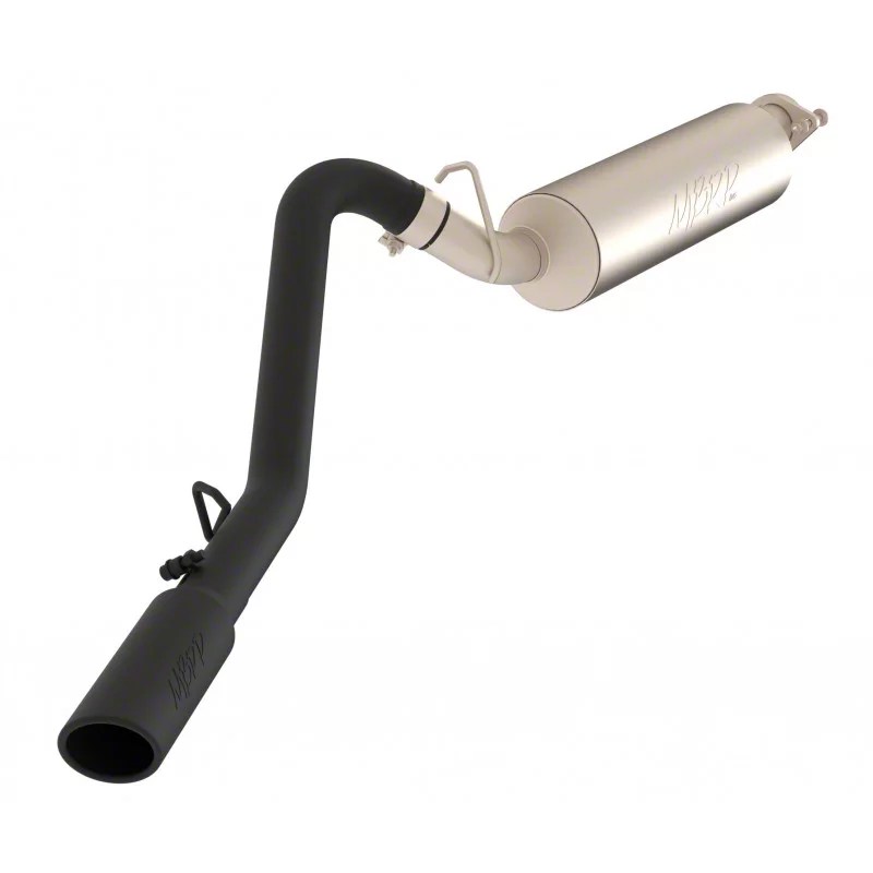 MBRP Jeep Wrangler Black Series Cat-Back Exhaust S5500BLK (00-06 Jeep