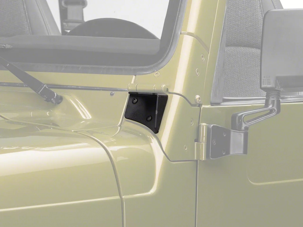 Off Camber Fabrications by MBRP Jeep Wrangler Windshield Hinge Mounting