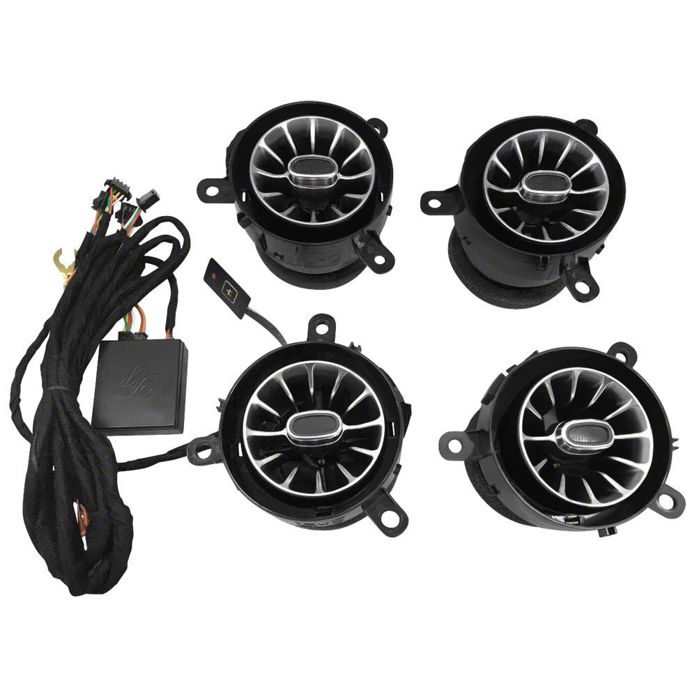 American Modified Jeep Wrangler Turbo Air A/C Vent with Ambient Light