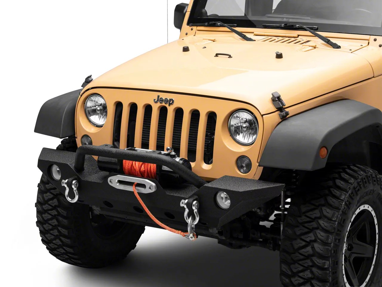 Jeep Wrangler Standard Width Front Bumper (1824 Jeep Wrangler JL