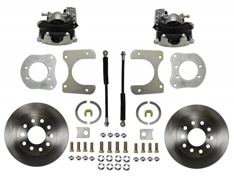 LEED Brakes Jeep Wrangler Rear Disc Brake Conversion Kit with Vented