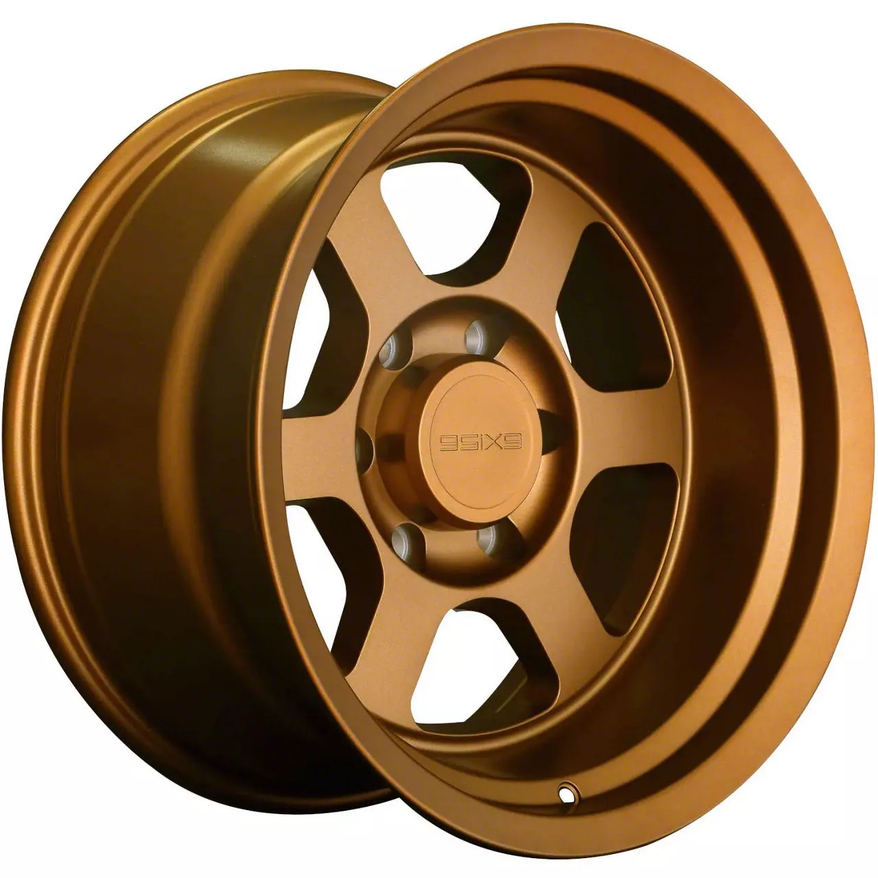 9Six9 Wheels Jeep Wrangler SIX1 Deep Matte Bronze Wheel; 17x8.5 9001D