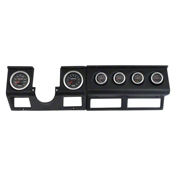 Jeep Wrangler Dash Panel with Concourse Series Black Electric Gauges