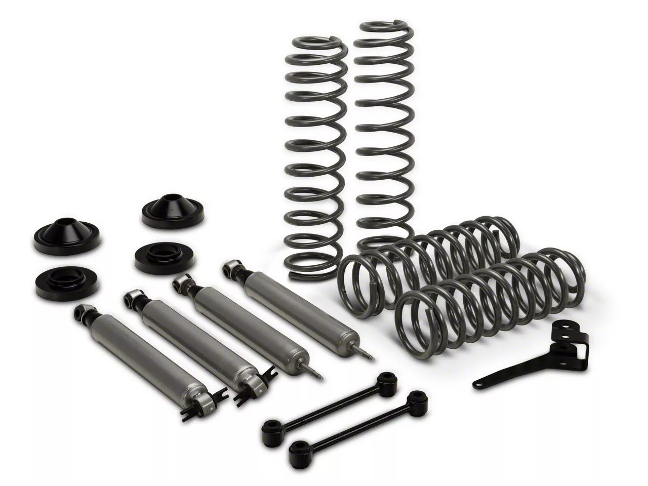 Rough Country Jeep Wrangler 3.25 in. Lift Kit w/ Shocks PERF694 (0718
