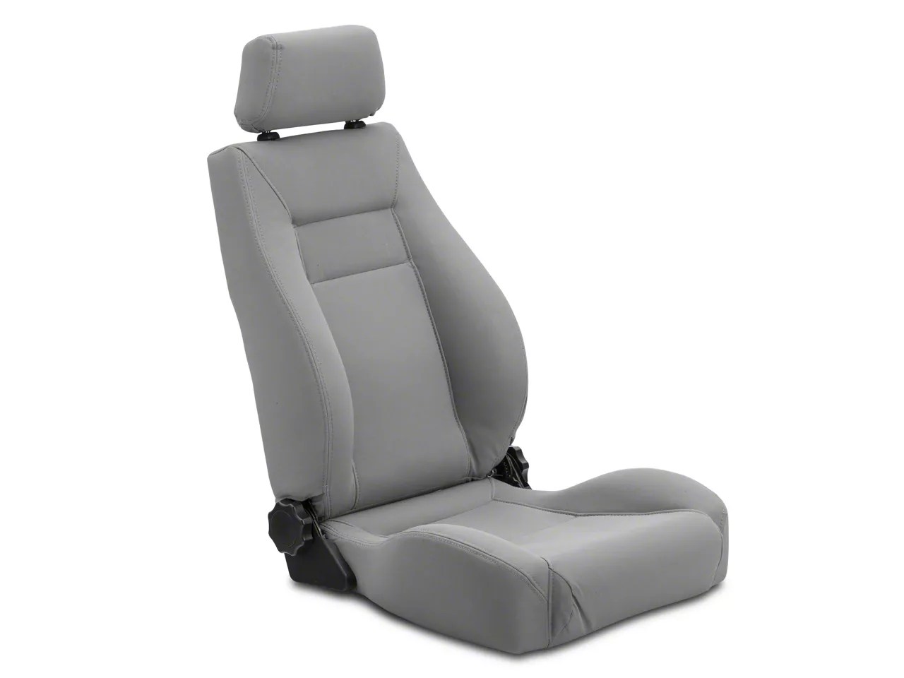 Rugged Ridge Jeep Wrangler XHD Ultra Reclining Front Seat Gray 13414.