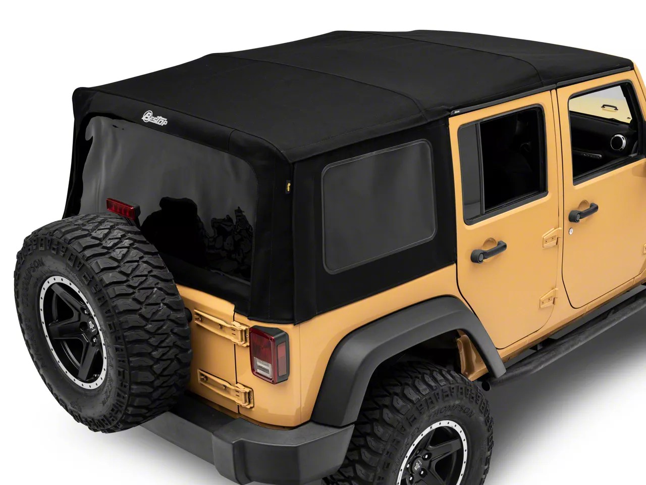 Bestop Jeep Wrangler Supertop NX Soft Top w/ Tinted Windows Matte