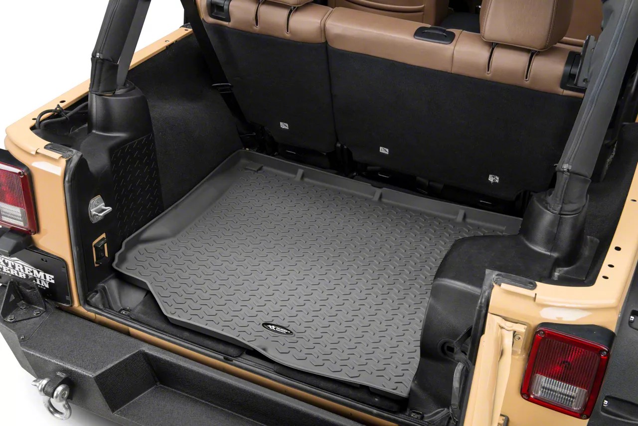 Rugged Ridge Jeep Wrangler Cargo Liner Gray 14975.03 (1118 Jeep