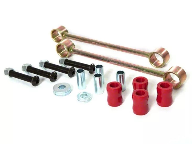 Rugged Ridge Jeep Wrangler Rear Sway Bar End Links for 2.5 in. Lift