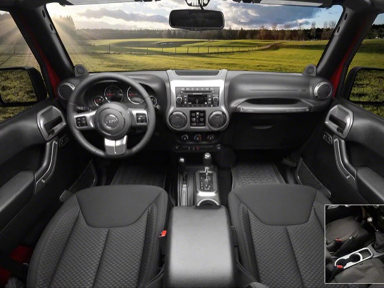 Jeep Wrangler 4 Door Interior Top Jeep