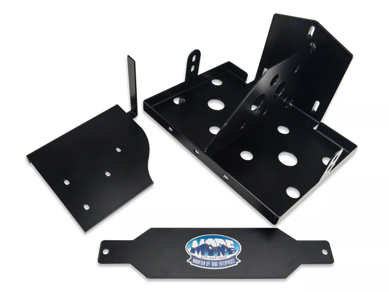 M.O.R.E. Jeep Wrangler Dual Battery Tray JKDBT0709 (0711 Jeep Wrangler
