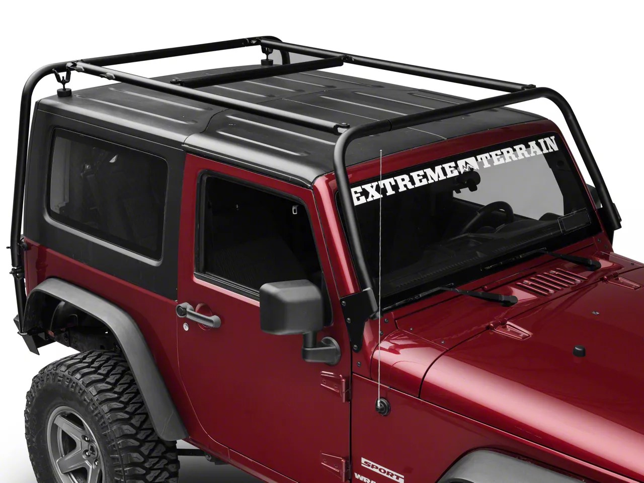 Garvin Jeep Wrangler Adventure Rack 44092 (0718 Jeep Wrangler JK 2