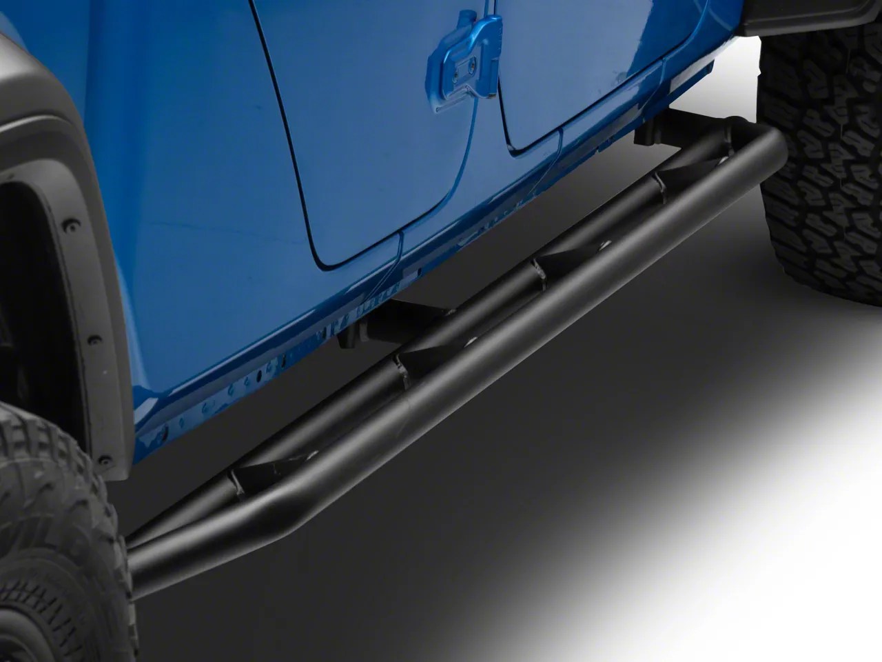 ACE Engineering Jeep Gladiator Rock Sliders; Texturized Black J0054318