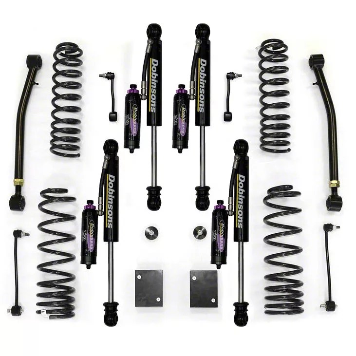 Dobinsons Jeep Gladiator 3Inch Rear Lift Coil Springs; 440660 lb