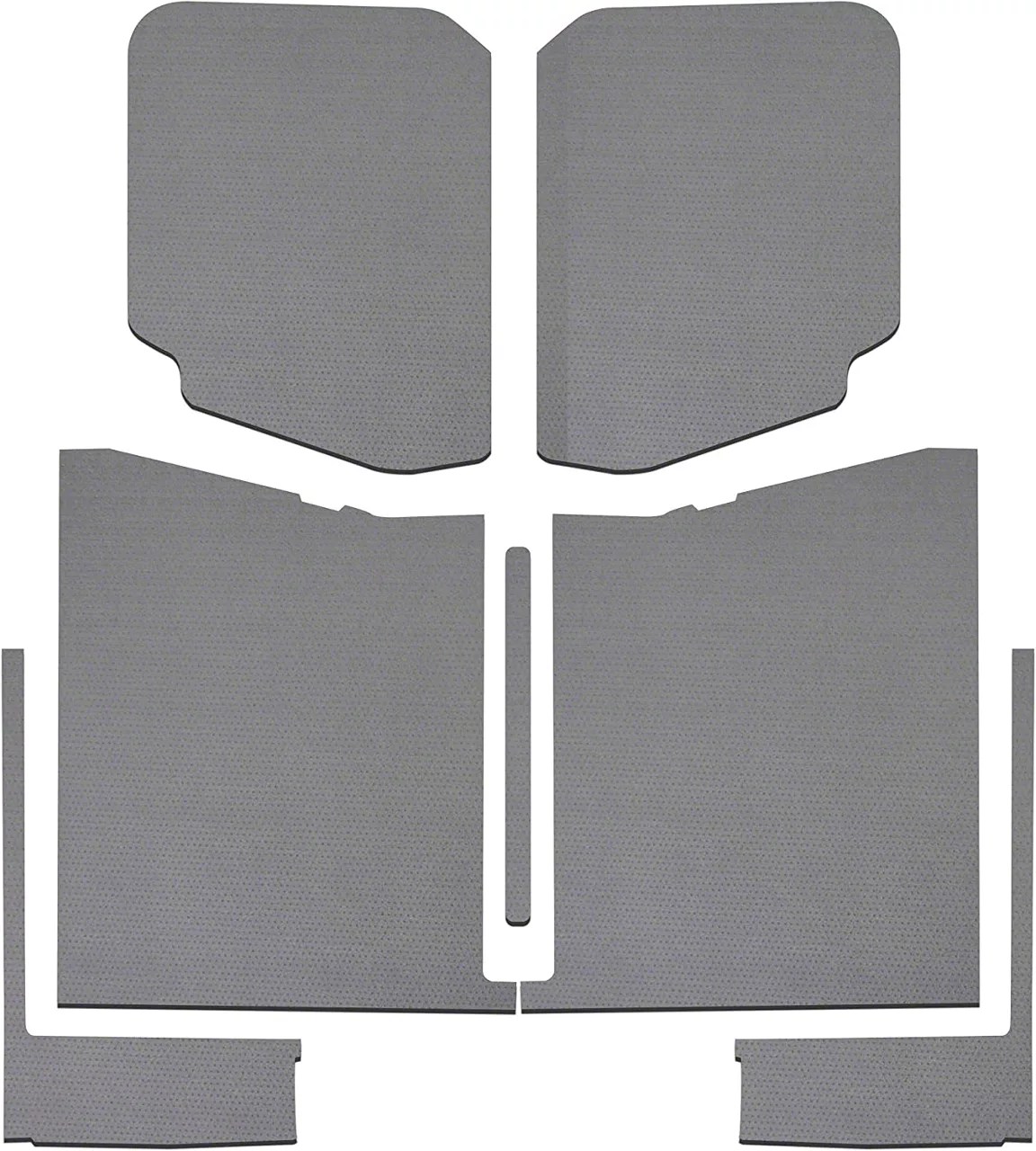 Boom Mat Jeep Gladiator Sound Deadening Headliner Kit; Gray Leather