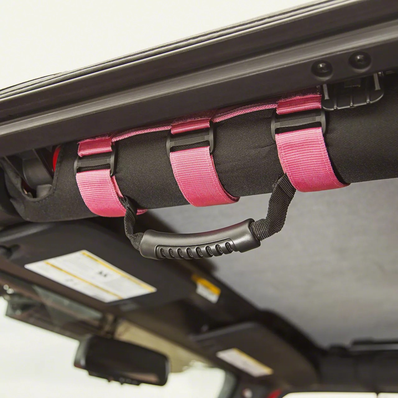 Rugged Ridge Jeep Gladiator Ultimate Grab Bar Handles Pink 13505.01