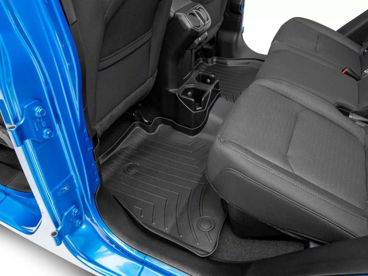 Weathertech Jeep Gladiator DigitalFit Rear Floor Liner; Black 4413134