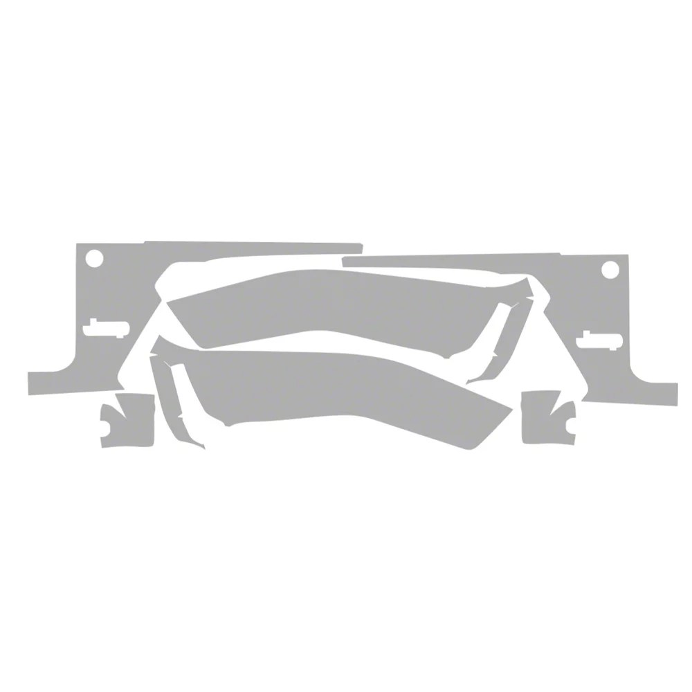 Jeep Gladiator Paint Protection PPF PreCut Kit; Fenders/Mirrors; Gloss