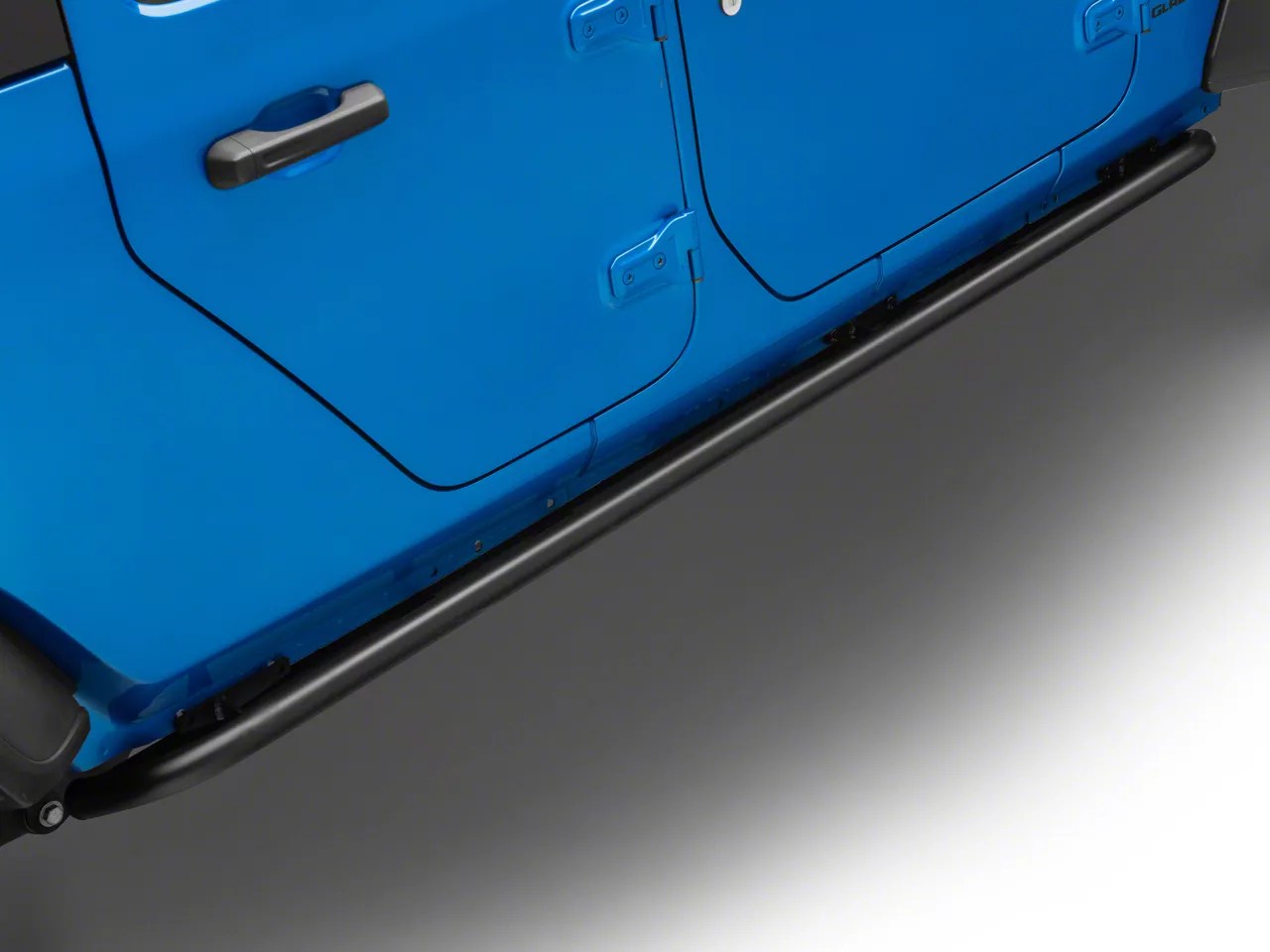 NFab Jeep Gladiator Cab Length RKR Side Rails with Detachable Steps