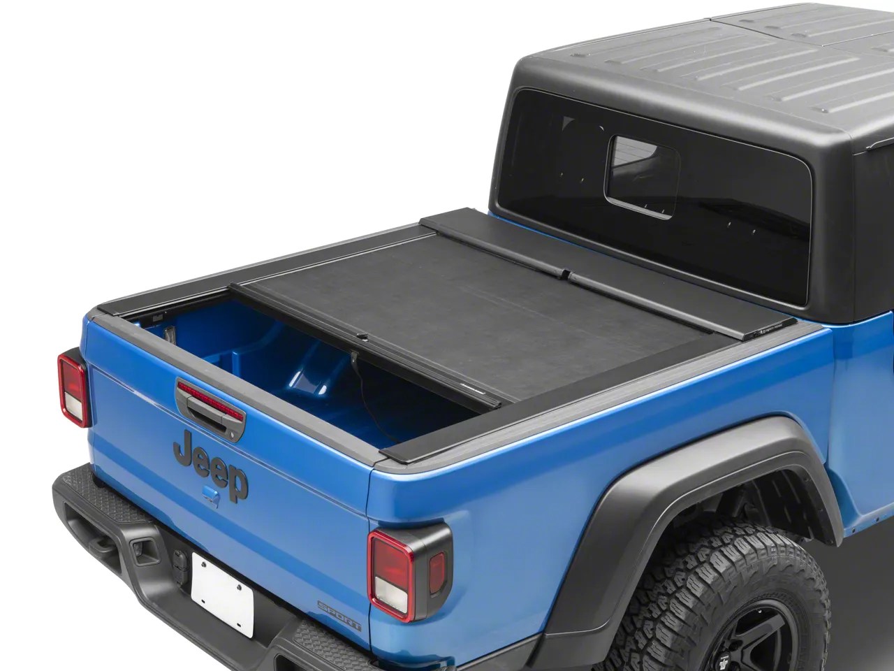 Rugged Ridge Jeep Gladiator Armis Retractable Locking Bed Cover JG2537