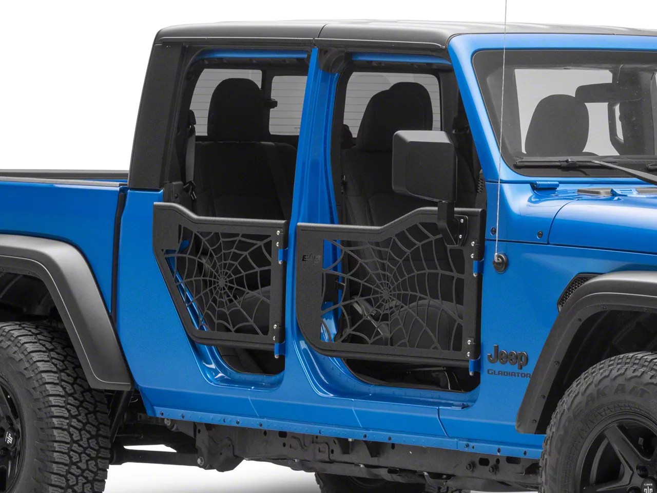 Jeep Gladiator Tubular Spyder  Doors with Mirrors (2024 Jeep