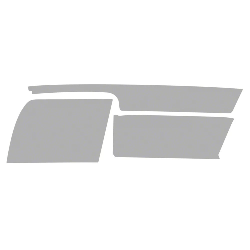 Jeep Gladiator Paint Protection PPF PreCut Kit; Rear Passenger Side