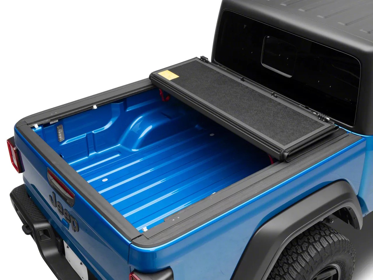 Rough Country Jeep Gladiator Hard Low Profile TriFold Tonneau Cover