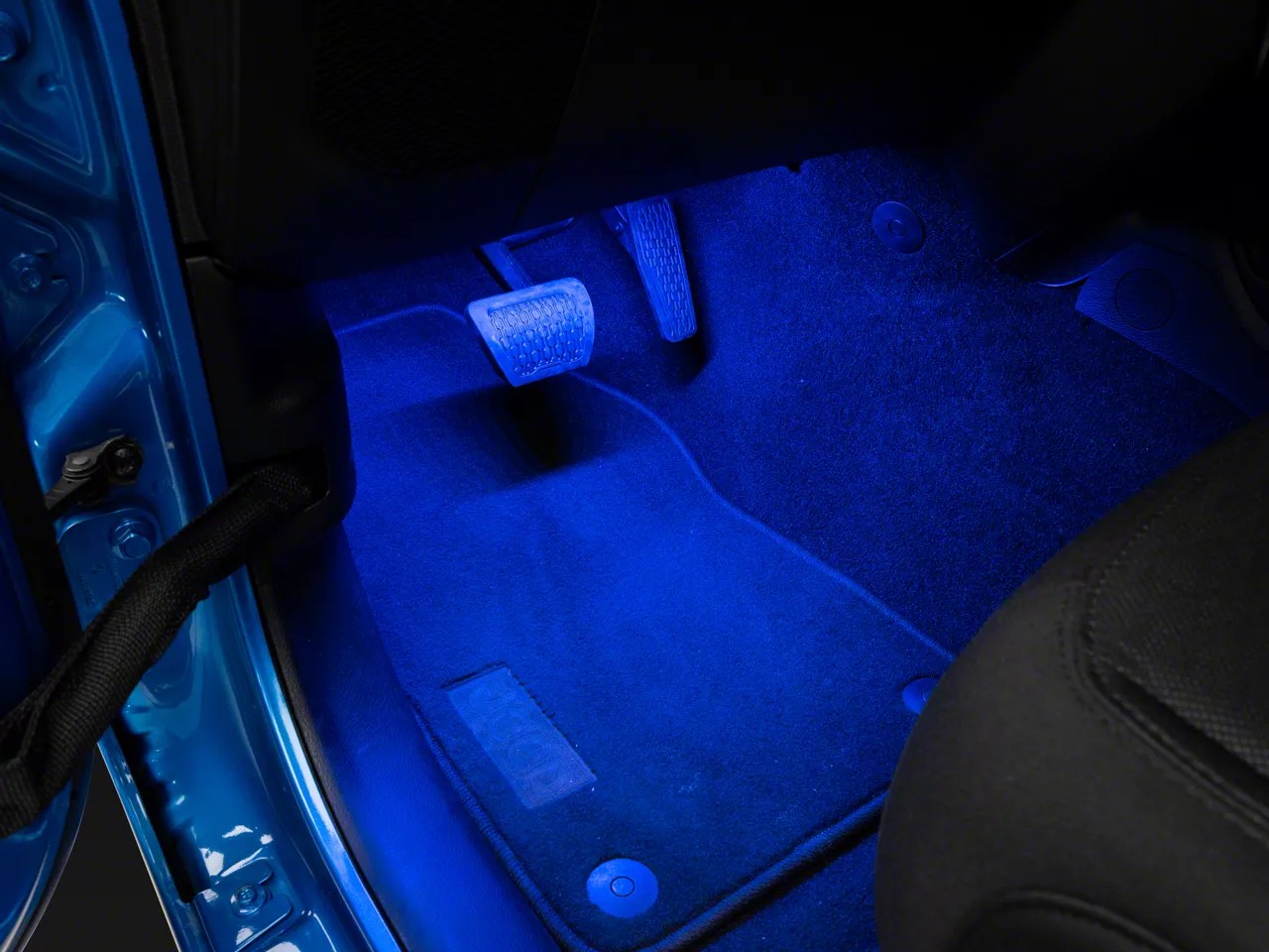 Blue Interior Car Lights