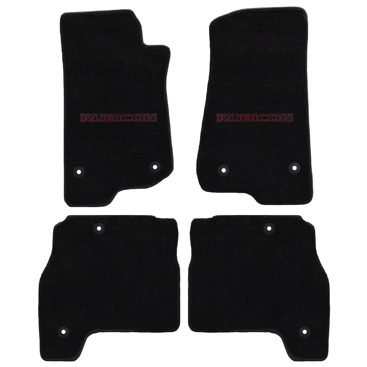 Lloyd Jeep Gladiator AllWeather Carpet Front and Rear Floor Mats with