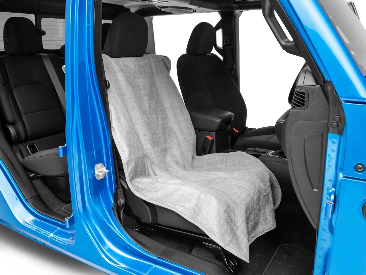 Jeep Gladiator Seat Protector; Gray (Universal; Some Adaptation May Be