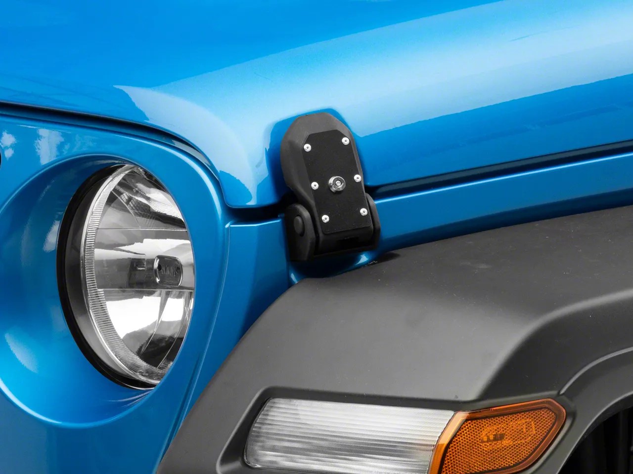 RedRock Jeep Gladiator Locking Hood Catch Kit J150561 (2024 Jeep Gladiator JT) Free Shipping