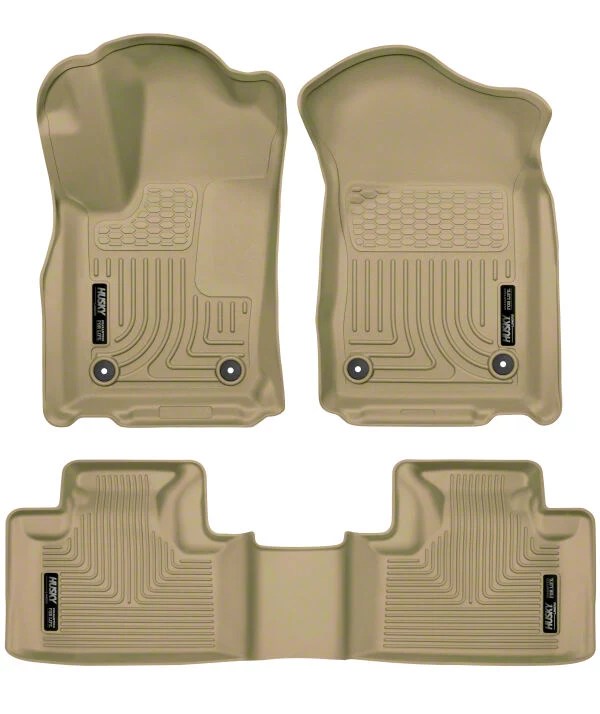 Husky Liners Jeep Grand Cherokee WeatherBeater Front and Second Seat