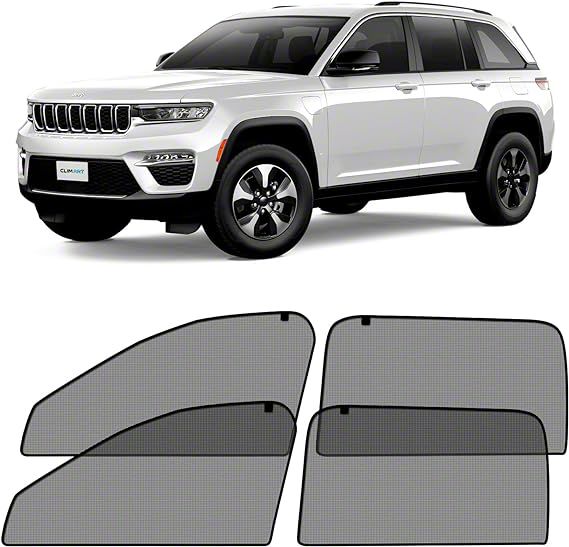 Jeep Grand Cherokee Magnetic Car Window Sunshade (22-24 Jeep Grand