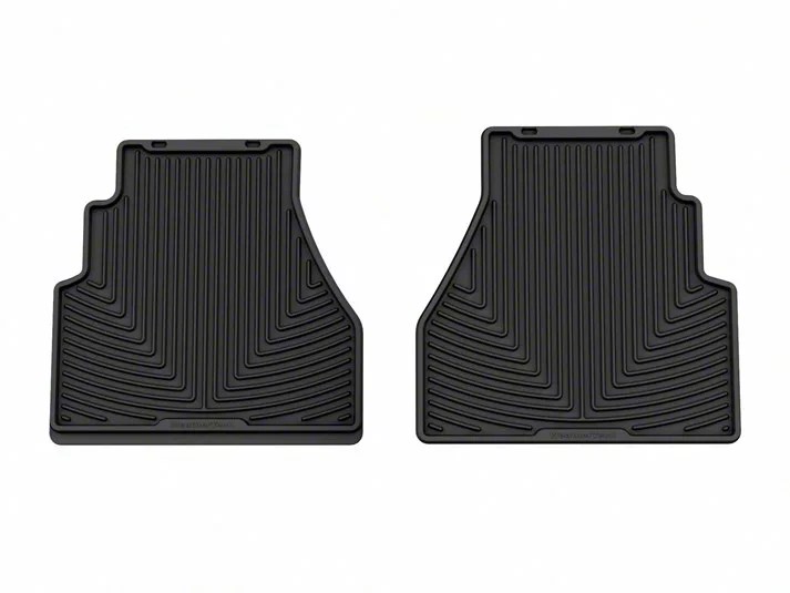 Weathertech Frontier AllWeather Rear Rubber Floor Mats; Black W609 (22